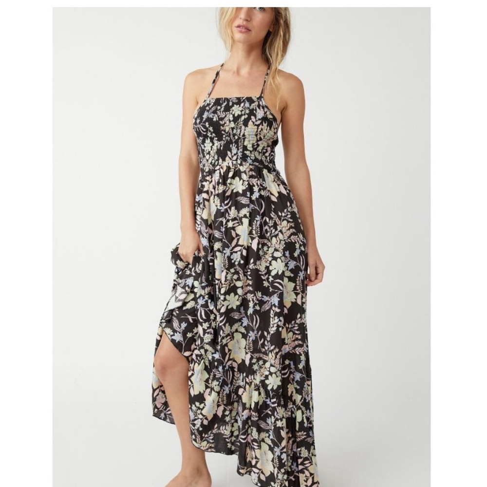 🌙FREE PEOPLE Heat Wave Printed Maxi / Midnight Combo🌙